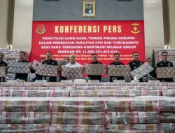 Kasus korupsi Penyitaan Uang dan Pengembalian Kerugian Negara Uang Rp 11,8 Triliun